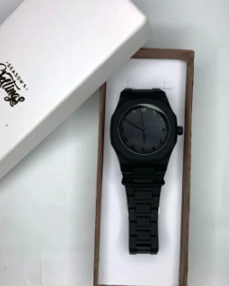 black Arabic Aura Watch