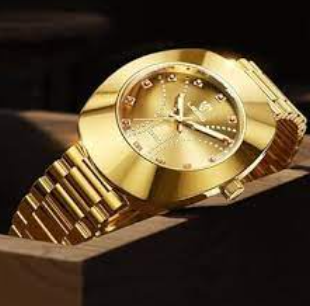 Premium Gold Watch For Business Men's
