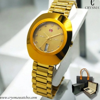 Premium Gold Watch For Business Men's