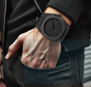 black Arabic Aura Watch